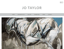 Tablet Screenshot of jotaylorart.com